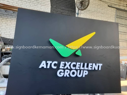 ATC EXCELLENT GROUP OUTDOOR 3D BOX UP LED FRONTLIT SIGNAGE SIGNBOARD AT KUANTAN KEMAMAN PAHANG TERENGGANNU MALAYSIA