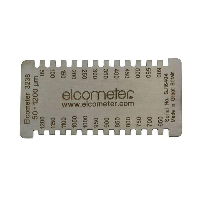 Elcometer 3238 Long Edge Wet Film Combs (Stainless Steel)