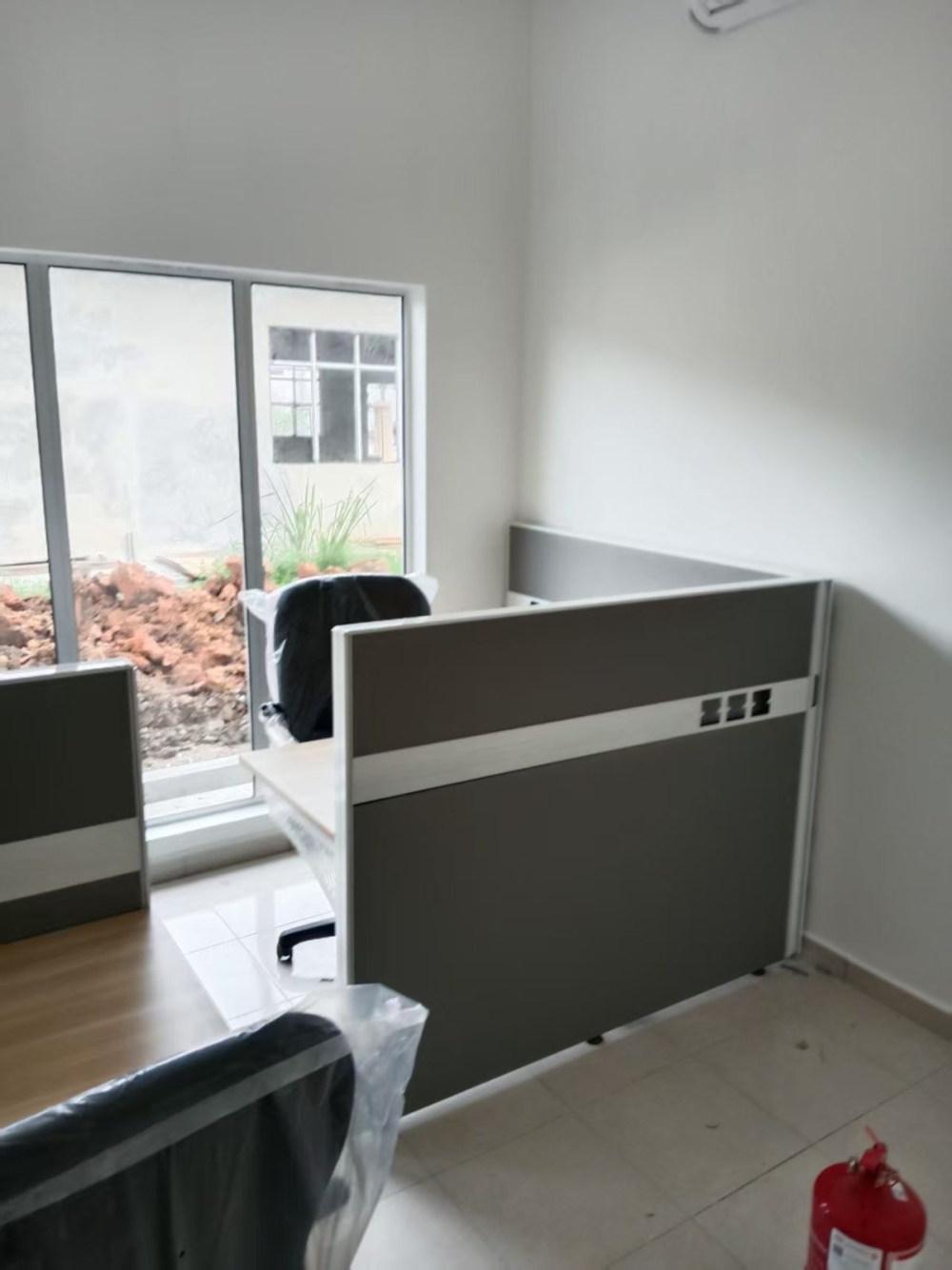 Office Partition Workstation | Staff Office Cubicle Desk | Office Workstation Cluster Desk | 4 Seater Office Cubicle Malaysia | Deliver Penang, Kedah, Georgetown, Batu Kawan, Sungai Petani, Puchong, Kl