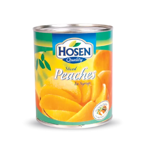 HOSEN PEACHES SLICED 825G/ 1CTN