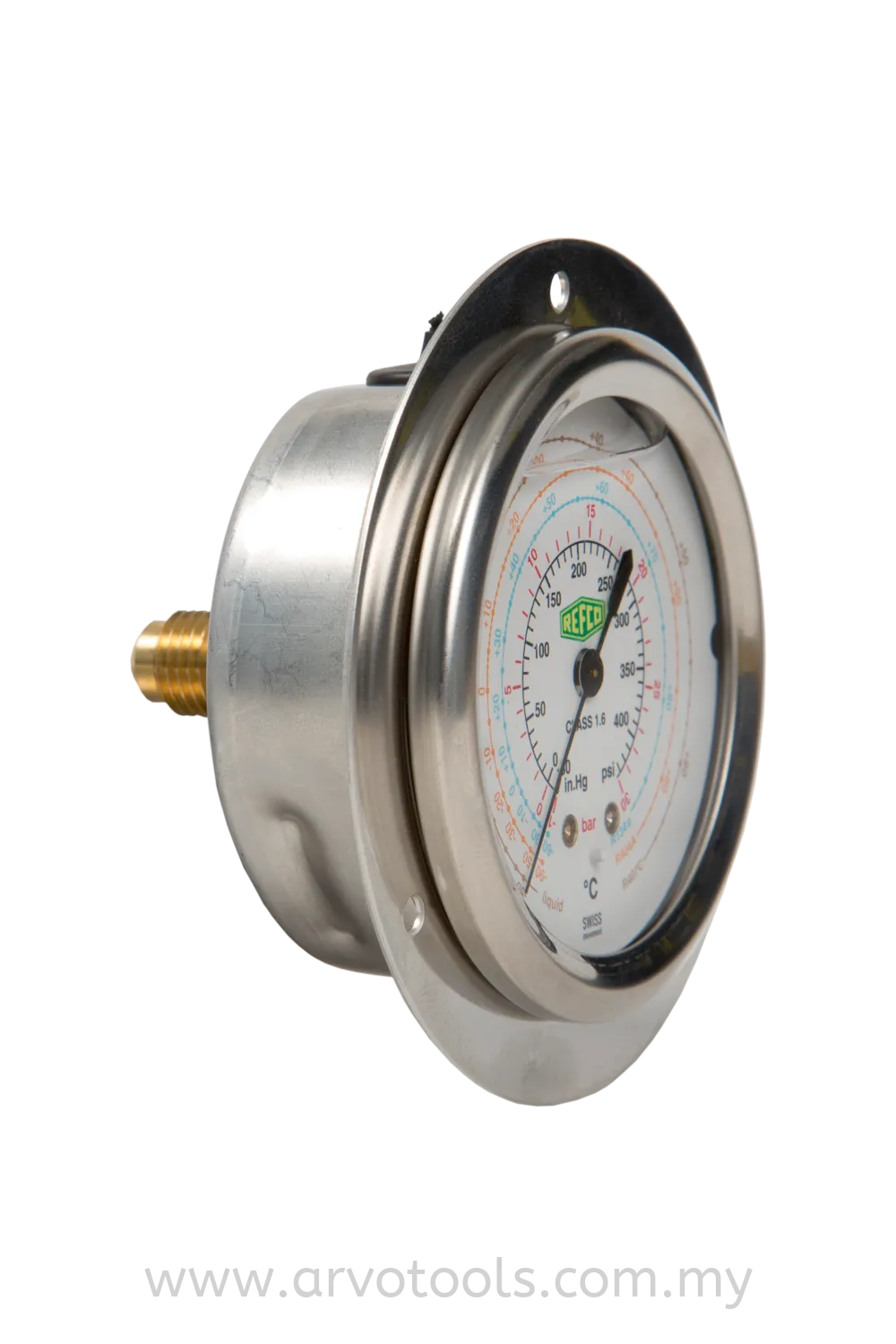 REFCO MR-305-DS-MULTI-35BAR (HIGH SIDE PRESSURE GAUGE ) FOR R22/134A ...