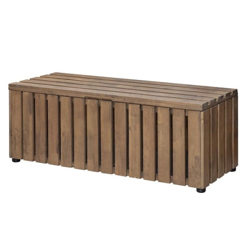 SUNTORY 1160mm Storage Bench Walnut