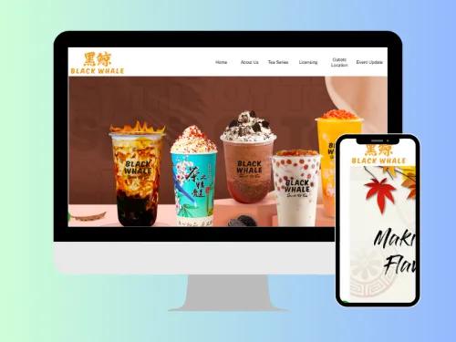 Perak, Malaysia Web Design - Milk Tea 