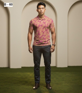 Custom Batik Sublimation T-Shirt