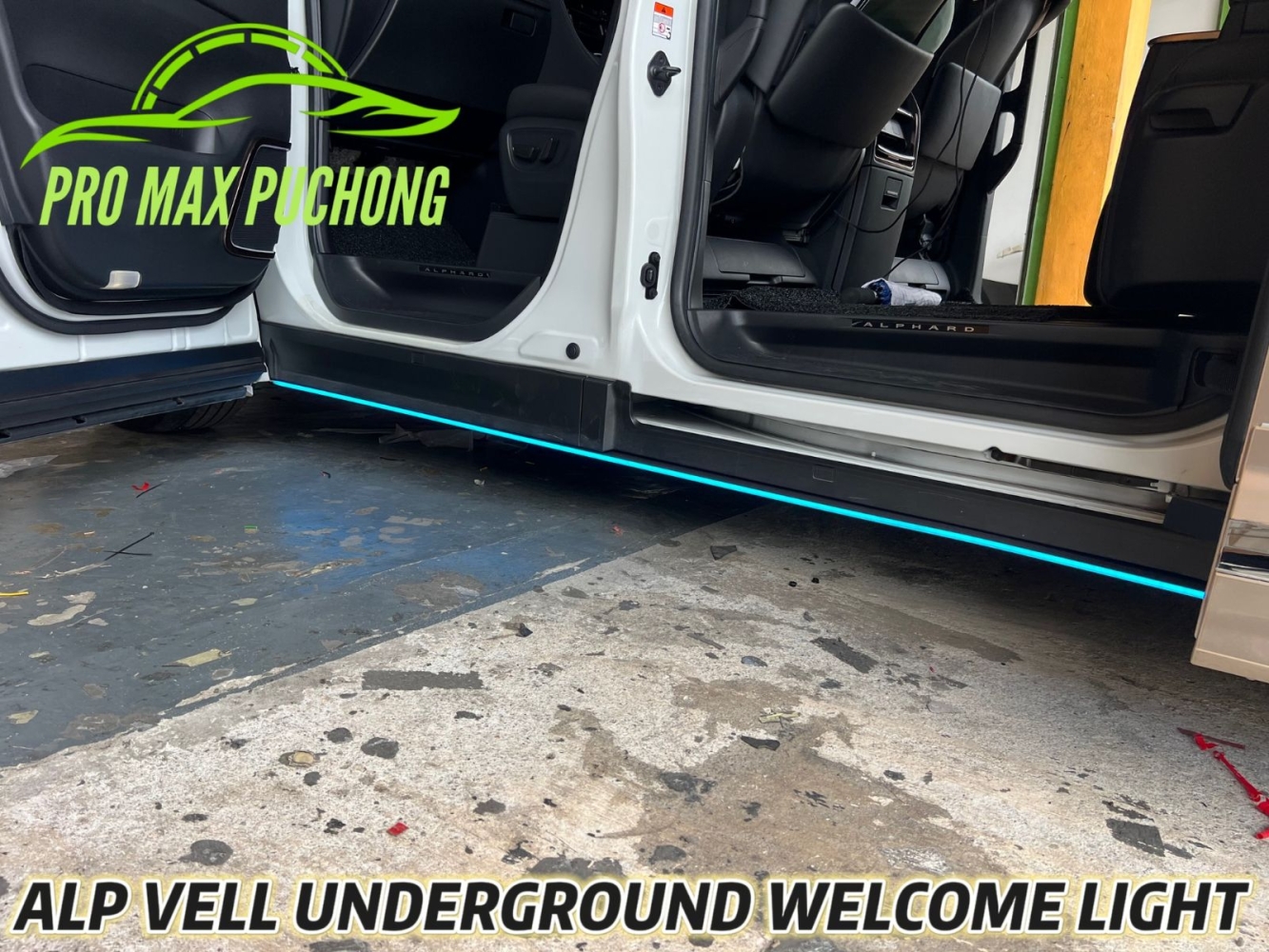 Toyota Alphard / Vellfire Premium Underground LED Welcome Light System