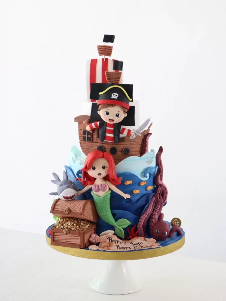 Pirate Kid Cake