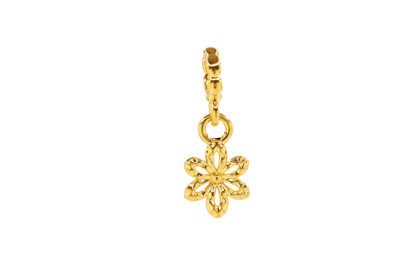 916/22K GOLD DAISY FULLGOLD PENDANT