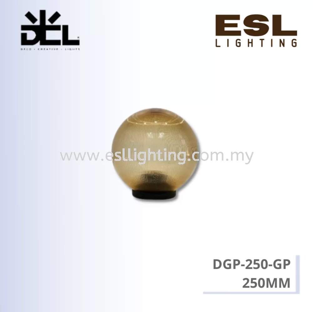 DCL OUTDOOR LIGHT DGP-250-GP (250MM)