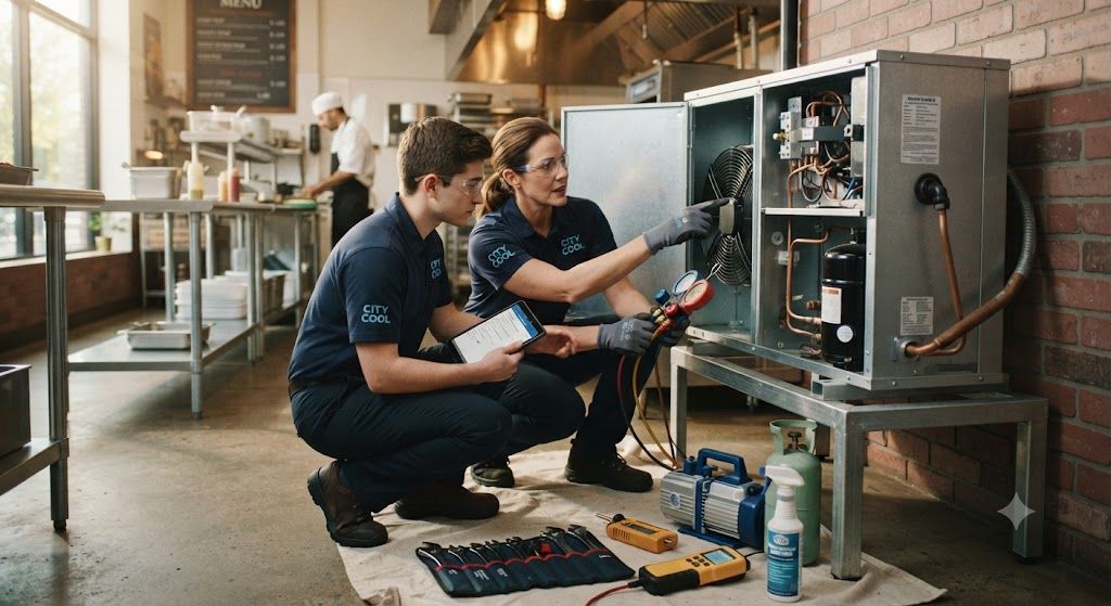 Refrigeration system preventive maintenance