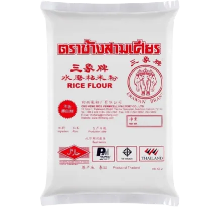 ERAWAN TEPUNG BERAS 500G (3 GAJAH)/ 1CTN