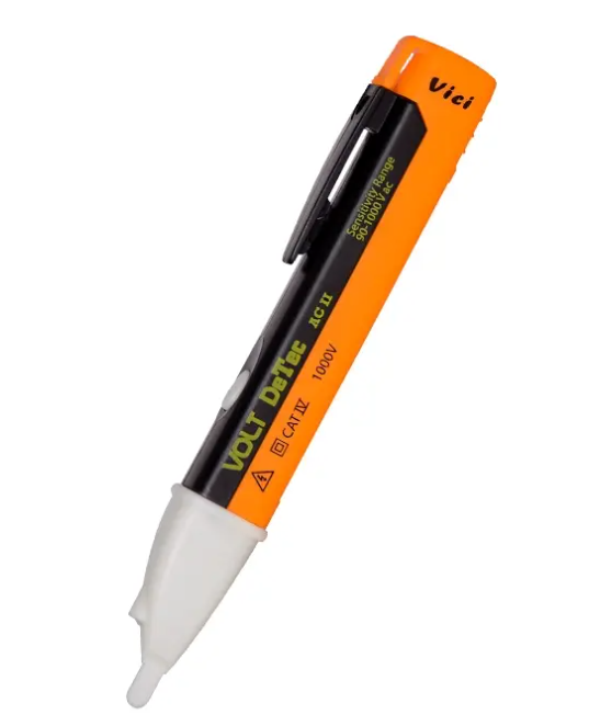 Vici AC II Non-contact Inducting Voltage Detector, 90V~1000V AC voltage, Sound & Light Alarm, Flashlight lighting.