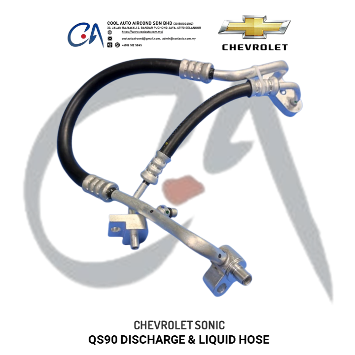 CHEVROLET SONIC QS90 DISCHARGE & LIQUID HOSE