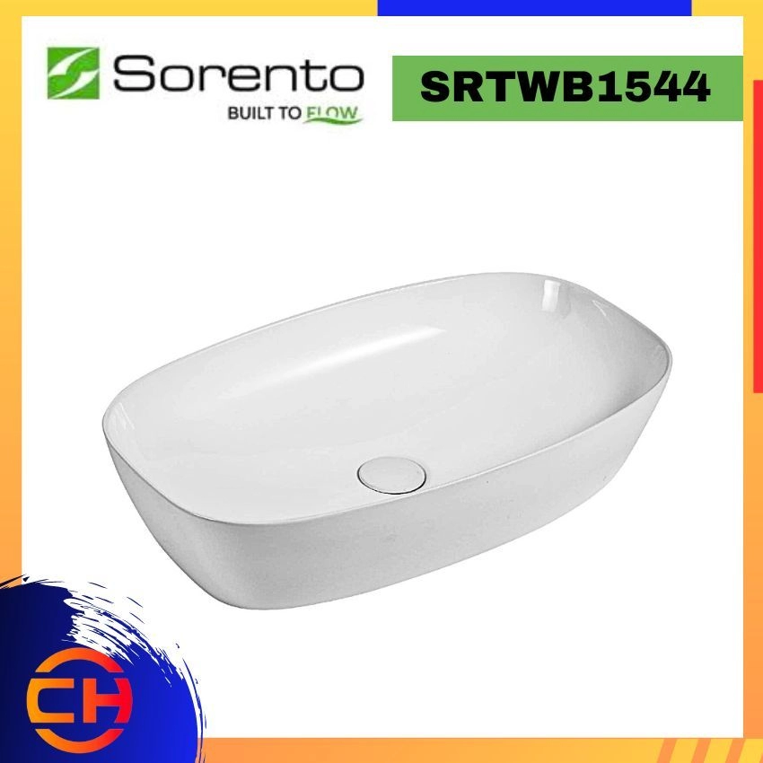 SORENTO ULTRA THIN EDGE BASINS SRTWB1544 ( L600xW385xH135mm ) 