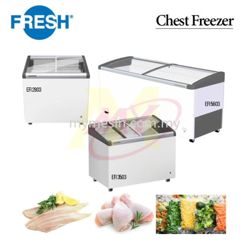 FRESH EFI-Series Chest Freezer (LED / no LED)