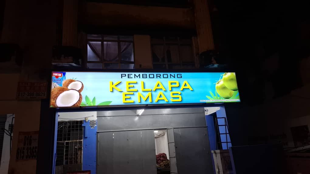 PEMBORONG - LIGHTBOX SIGNAGE AT TAMAN SENTOSA,KLANG