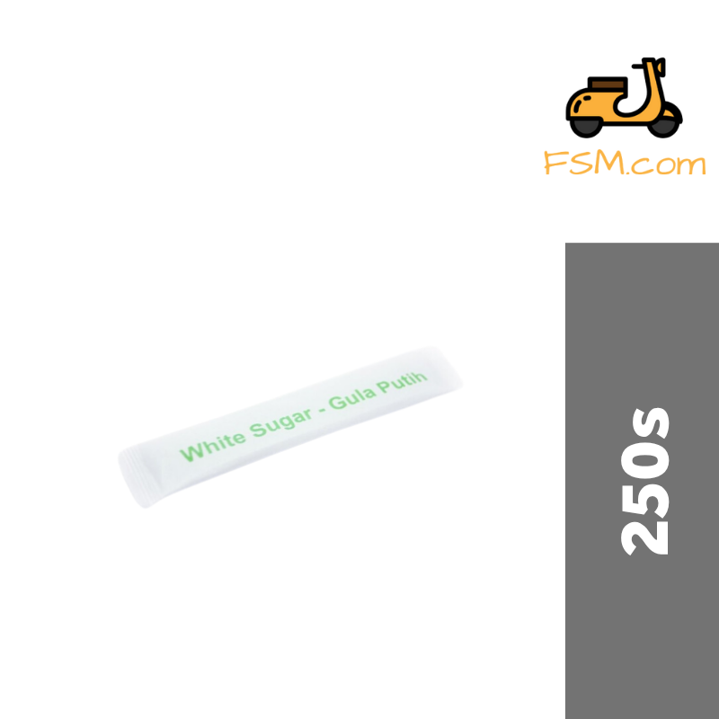White Sugar Stick 5g (250 sachets)
