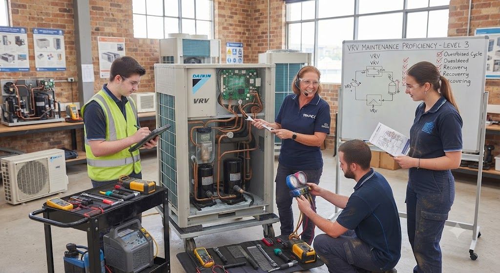 VRV maintenance workshop