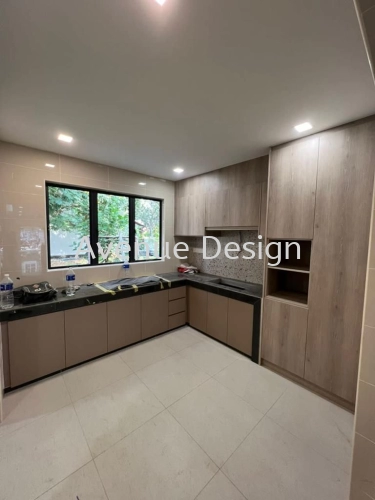 Wet Kitchen Cabinet Works at Subang Jaya, Selangor