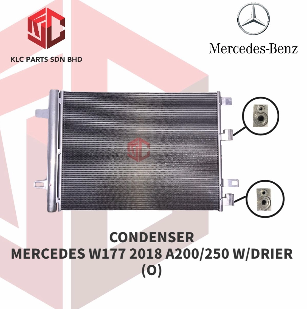 CONDENSER MERCEDES W177 2018 A200/250 W/DRIER (O)