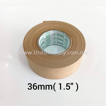 Star Paper Gummed Tape 36/48/72mm x 55y