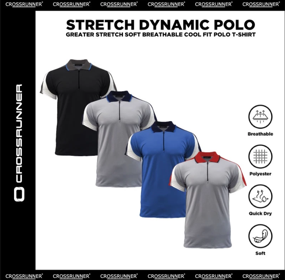 MOST Durable Microfiber Polo T-Shirt