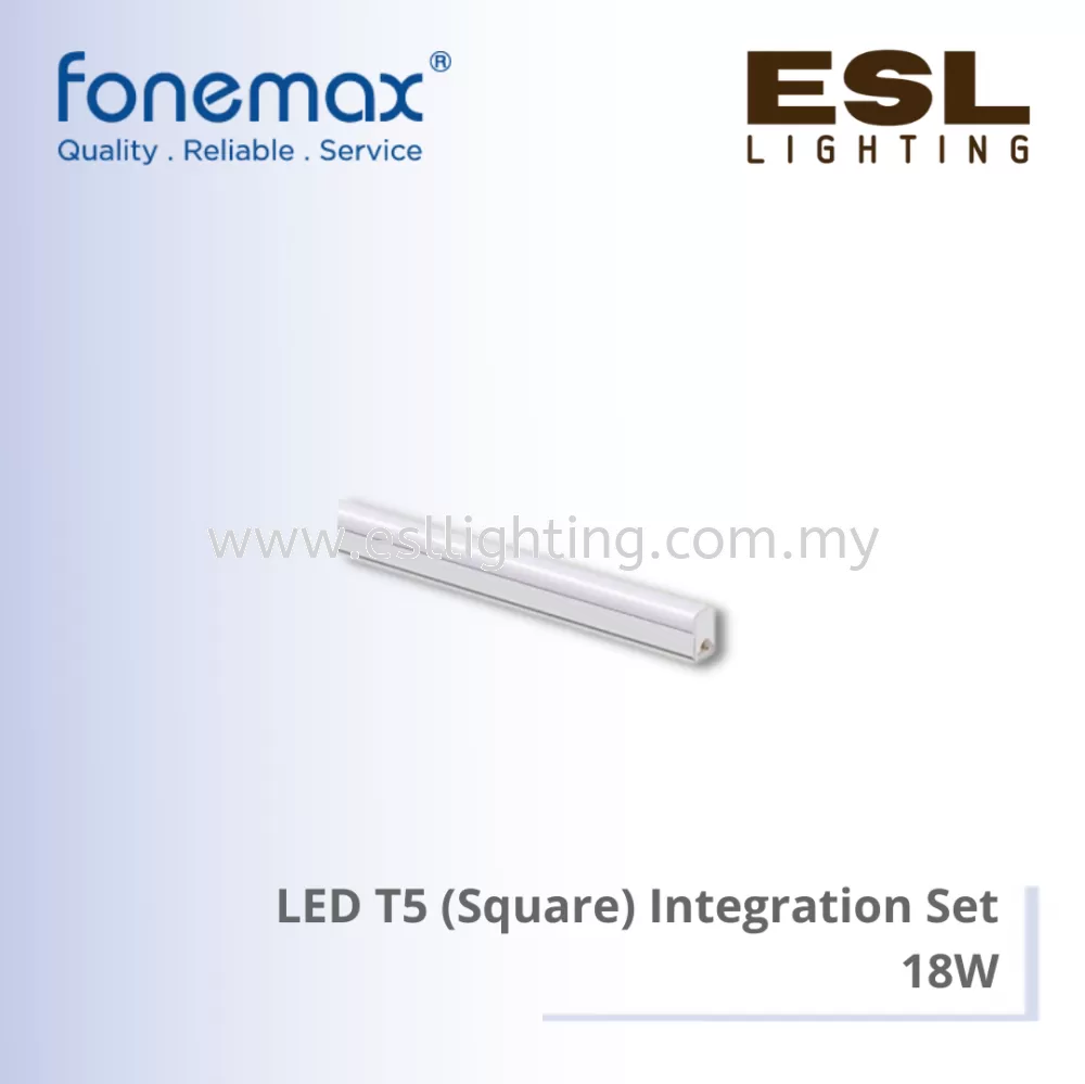 FONEMAX LED T5 (Square) Integration Set 18W - T5 S18