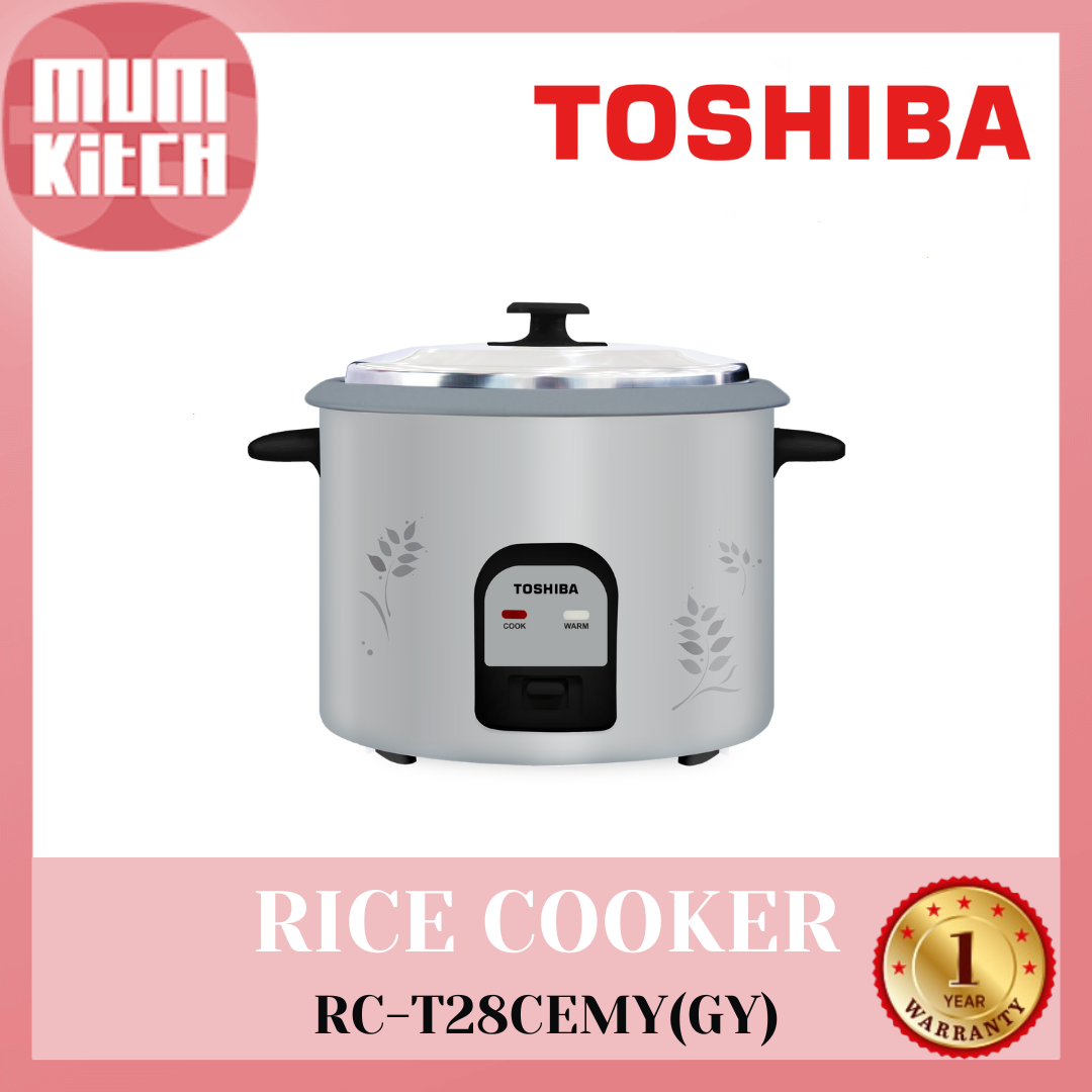 TOSHIBA Rice Cooker 2.8L Conventional RC-T28CEMY(GY)