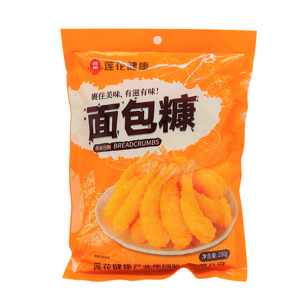 Lian Hua Orange Bread Crumbs 200g