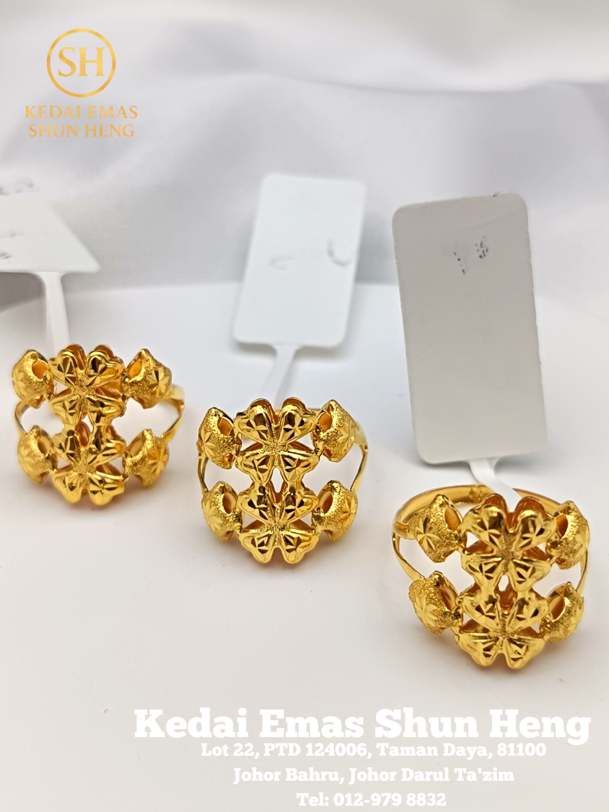 Cincin Bunga Marissa