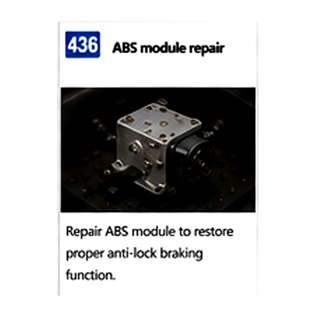 ABS Module Repair