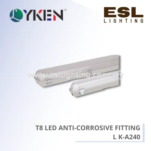 LYKEN T8 LED Anti-Corrosive Fitting - LK-A240