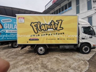 ADABI KUANTAN ADABI KEMAMAN TRUCK LORRY STICKER PRINTING & INSTALL SERVICE AT BANDAR SERI BANDI KEMAMAN TERENGGANU MALAYSIA