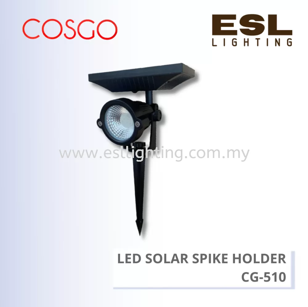 COSGO LED SOLAR SPIKE HOLDER 10W - CG-510 IP65