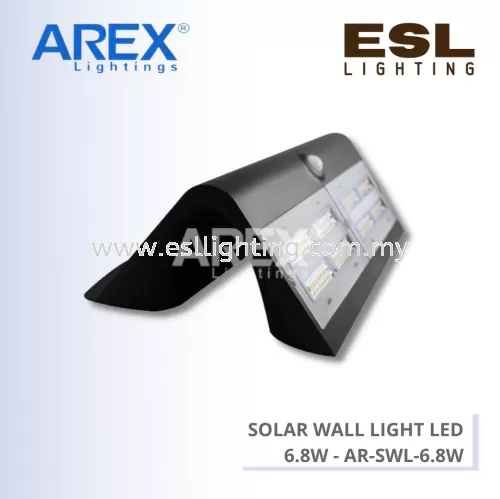 AREX SOLAR WALL LIGHT LED 6.8W - AR-SWL-6.8W