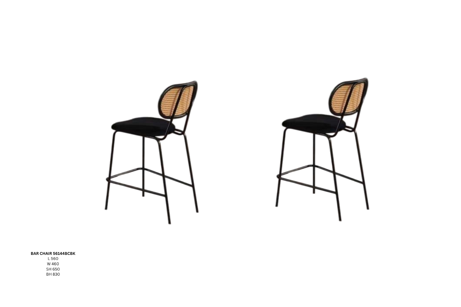 BAR CHAIR YG-56144BCBK