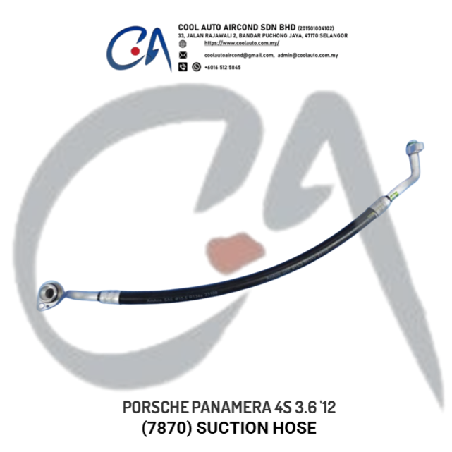 PORSCHE PANAMERA 4S 3.6 '12 (7870) SUCTION HOSE