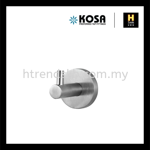 Kosa Towel Hook (Matt S/Steel) BA001RSS