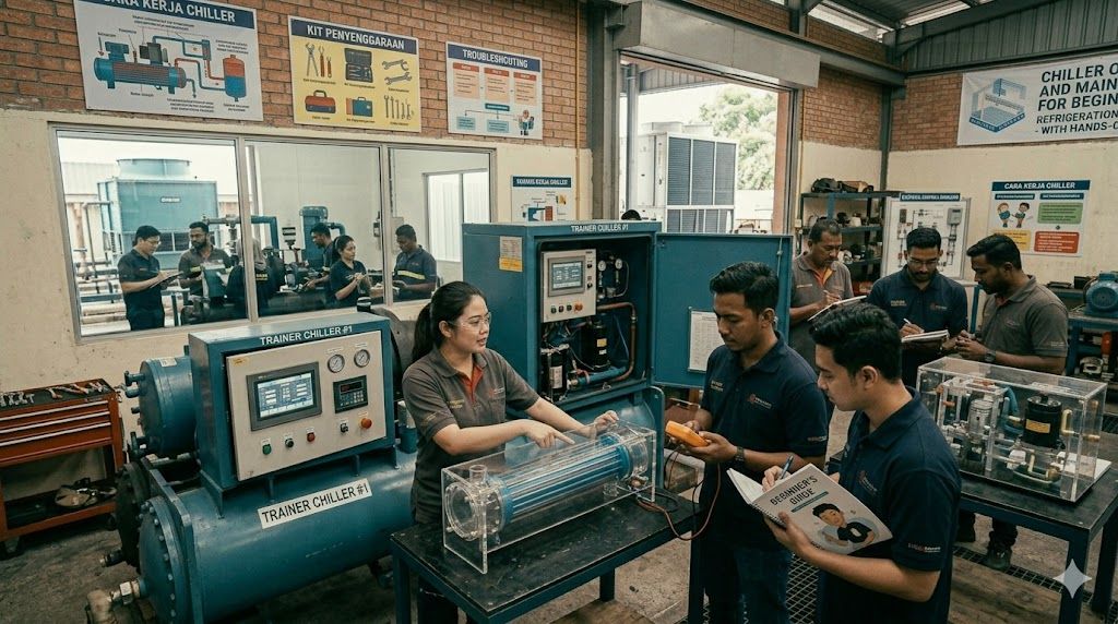 Chiller operation and maintenance for beginners