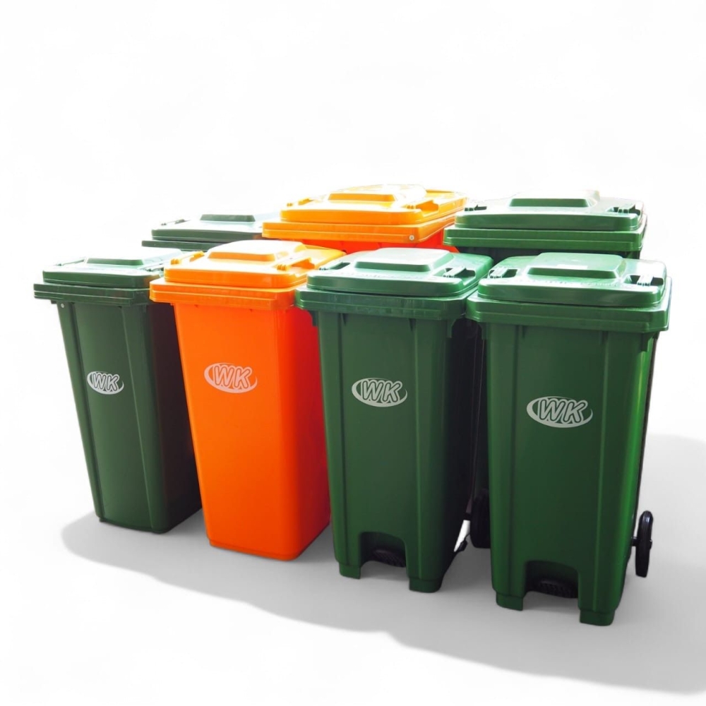 Heavy-Duty Garbage Bin with Wheels