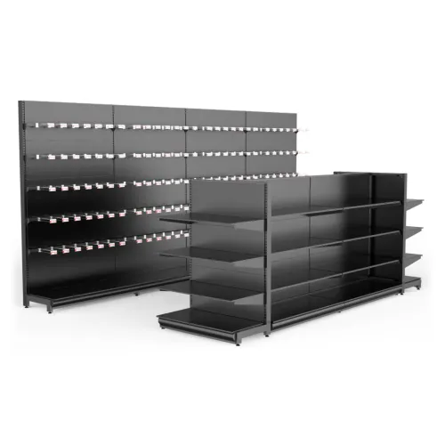 SINGLE-COLUMN STEEL SHELF