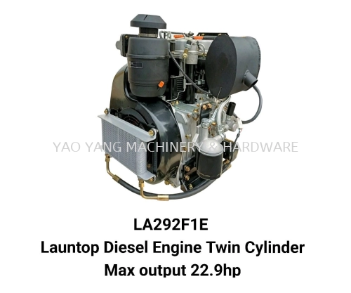 LA292F1E Launtop Diesel Engine Twin Cylinder Max Output 22.9hp