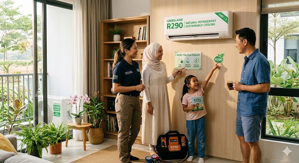 R290 refrigerant sustainable cooling