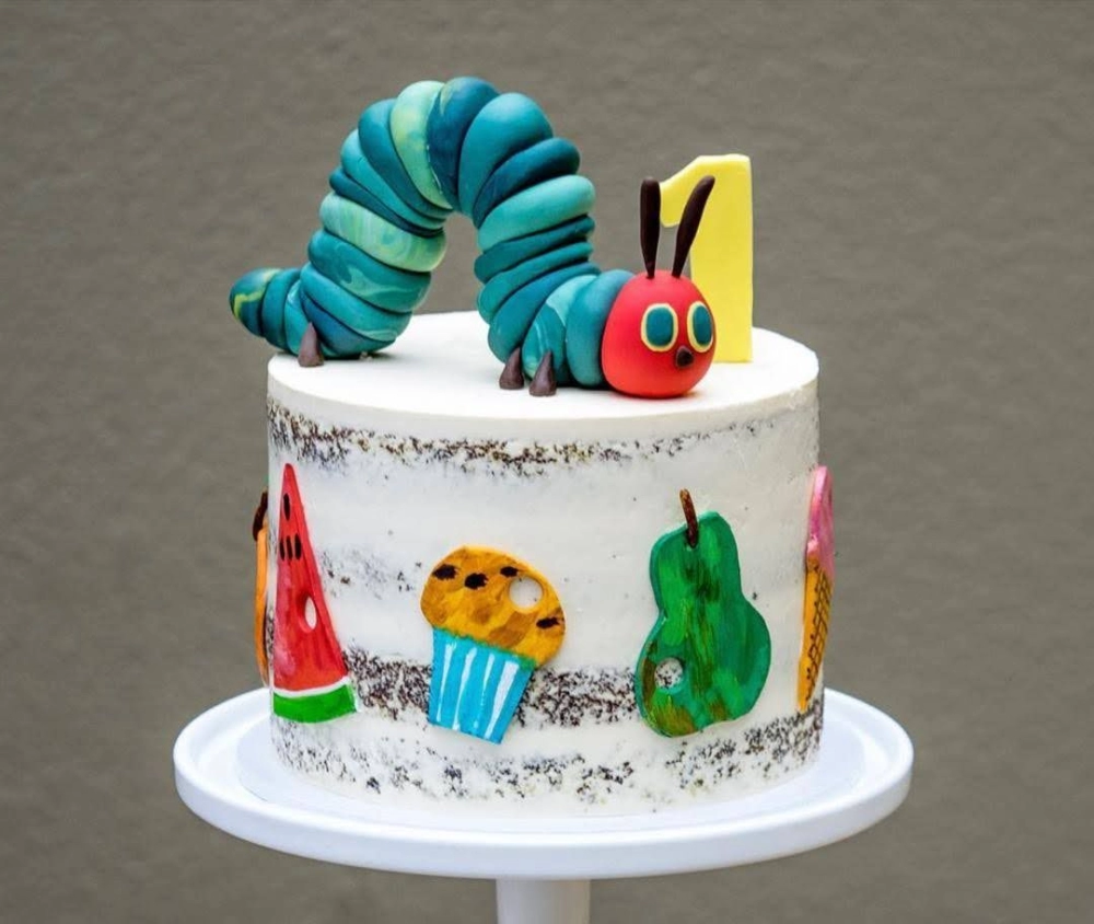 Hungry Caterpillar Cake