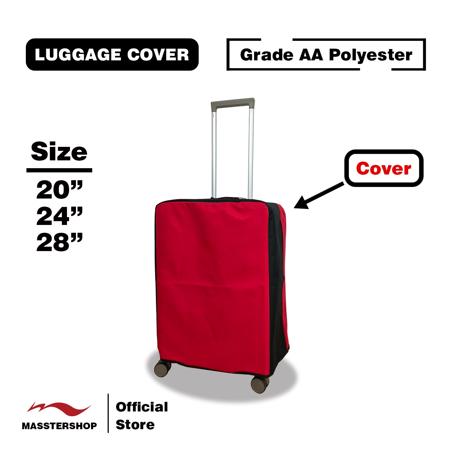 Luggage Cover (Grade AA Polyester)  8084CV