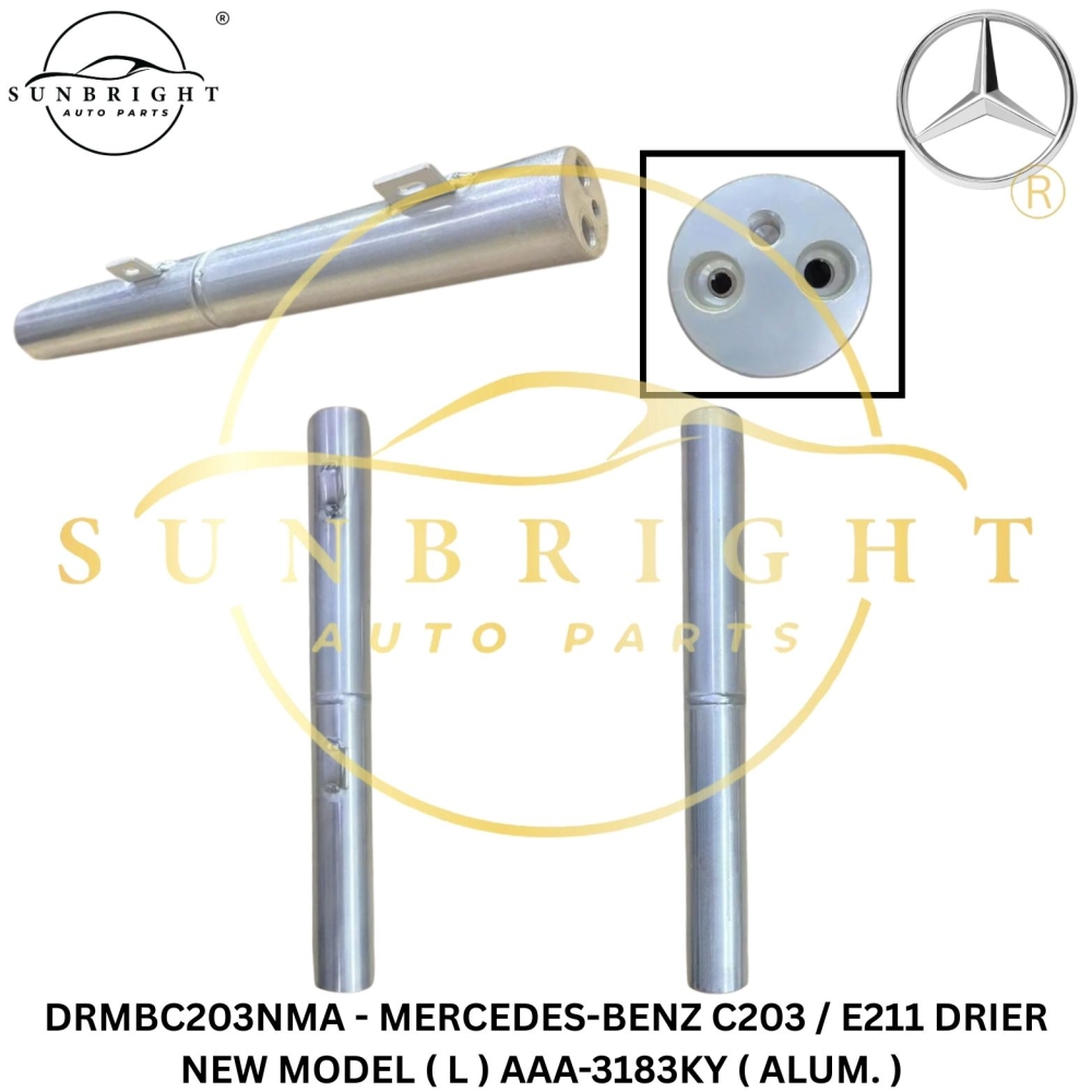 DRMBC203NMA - MERCEDES-BENZ C203 / E211 DRIER NEW MODEL ( L ) AAA-3183KY ( ALUM. )