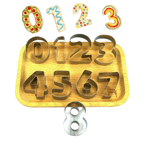 NUMBERS COOKIES MOULD