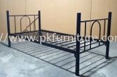 Hostel Furniture - MSB-5-50B-L2 - Single Metal Bed Frame (50mm)