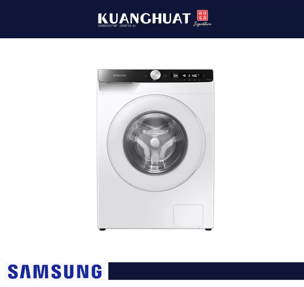 [PRE-ORDER 7 DAYS] SAMSUNG 8.5kg Front Load Washing Machine with AI Ecobubble WW85T504DTT/FQ