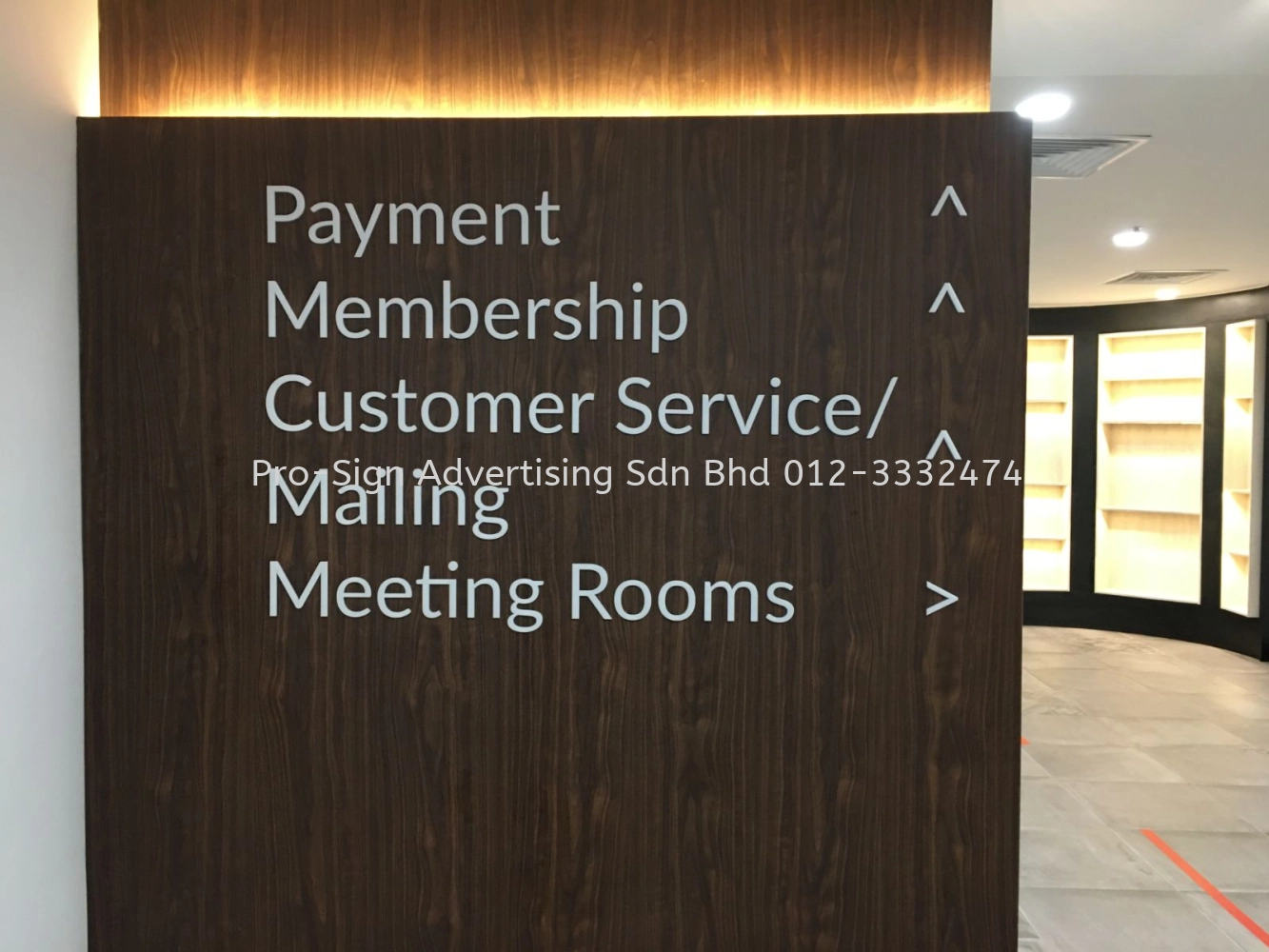 5MM THK ACRYLIC CUT OUT LETTERING (BAR COUNCIL MALAYSIA, 2020, KL)