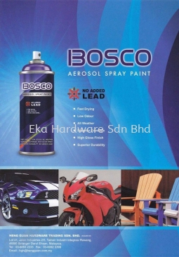 BOSCO Aerosol Spray Paint